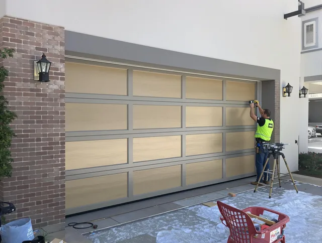 Garage door replacement service by Lake Wylie Garage Door Repair in Lake Wylie