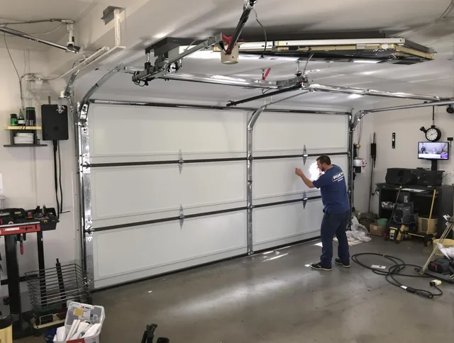 Professional garage door repair service by Lake Wylie Garage Door Repair in Lake Wylie