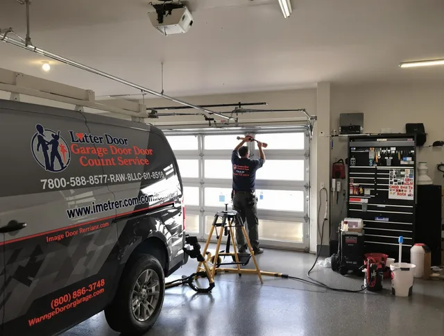 Lake Wylie Garage Door Repair team performing same-day garage door repair in Lake Wylie